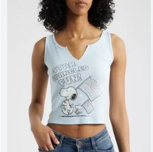 The Vinyl Icons Snoopy Graphic Tank
